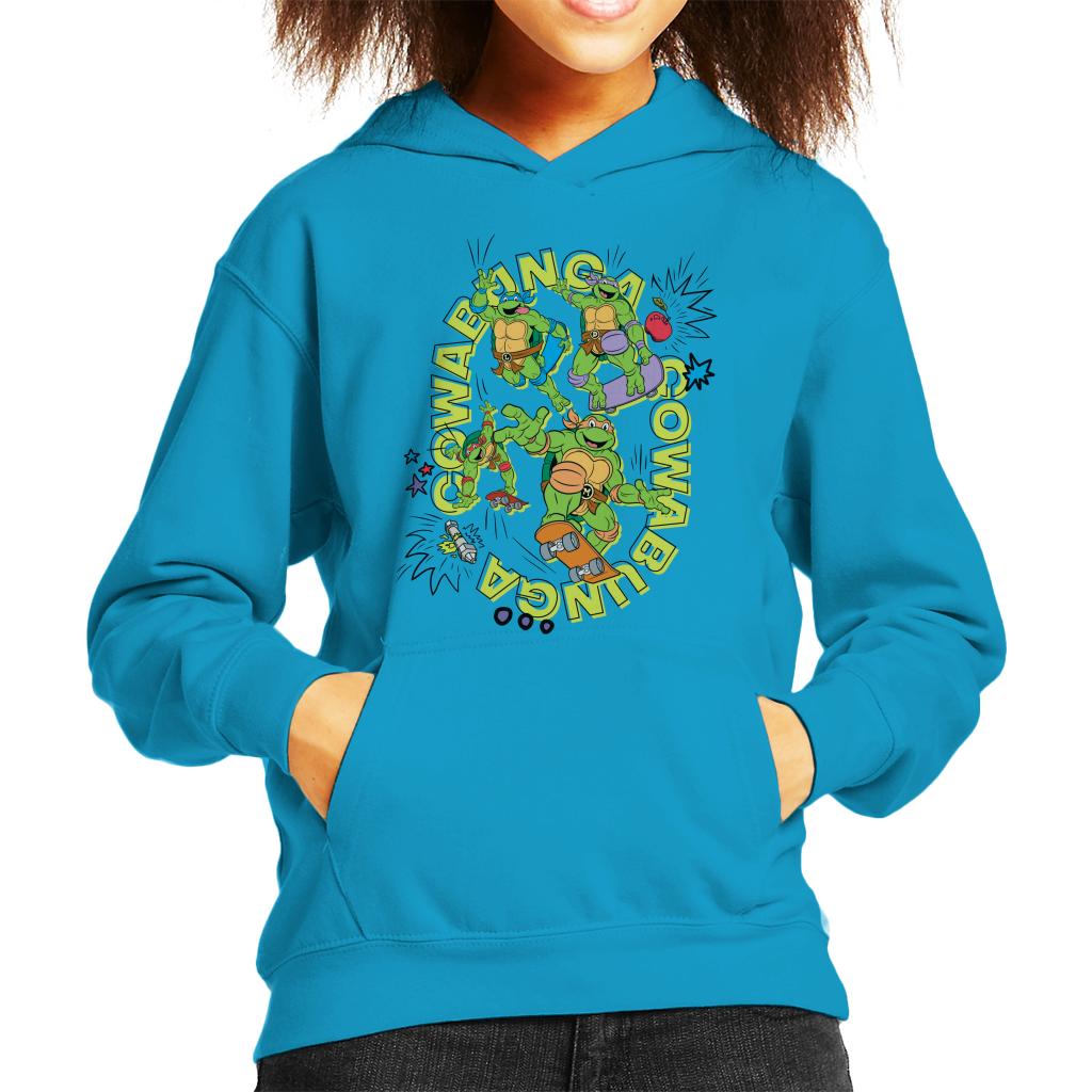 Teenage Mutant Ninja Turtles Skating Cowabunga Kid's Hooded product image 1