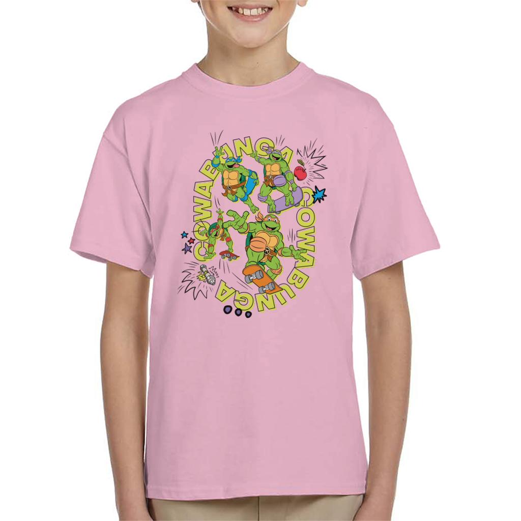 Teenage Mutant Ninja Turtles Skating Cowabunga Kid's T-Shirt product image 6