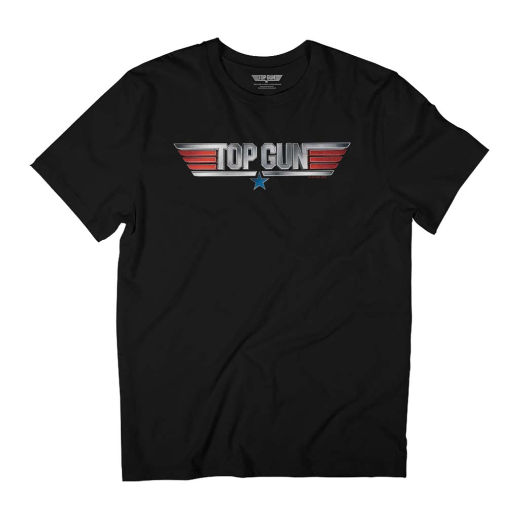 Top Gun Classic Steel Logo Men's T-Shirt product image 1
