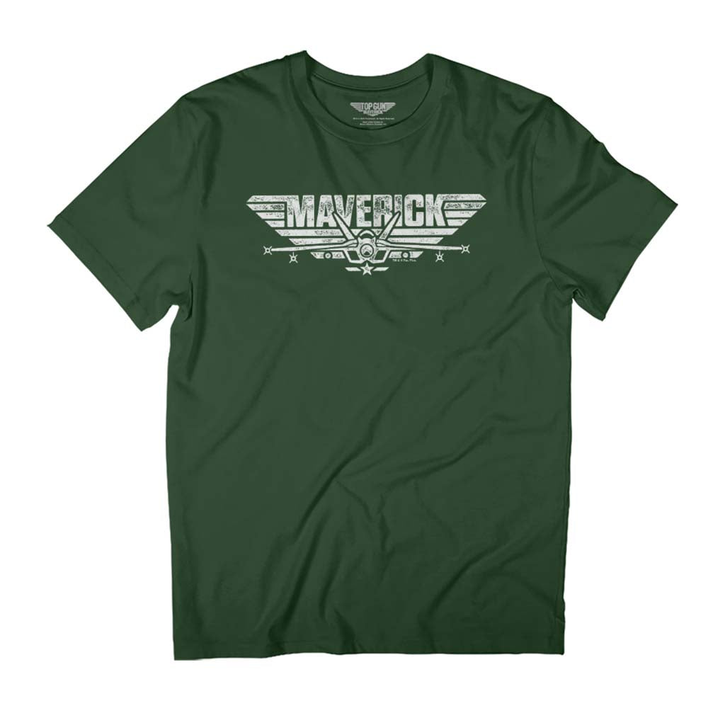 Top Gun Maverick Fighter Jet Logo Men's T-Shirt product image 1