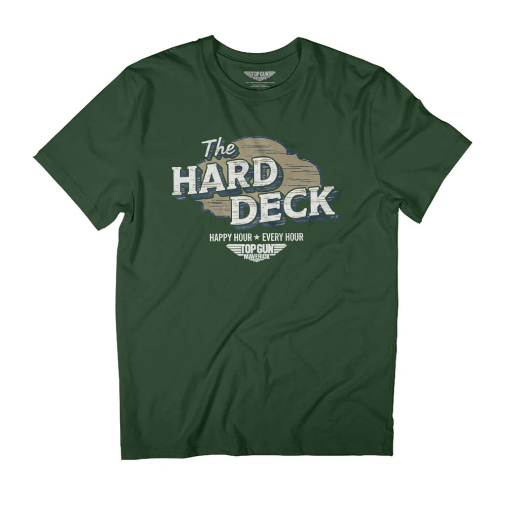Top Gun Maverick The Hard Deck Sign Happy Hour Men's T-Shirt product image 1