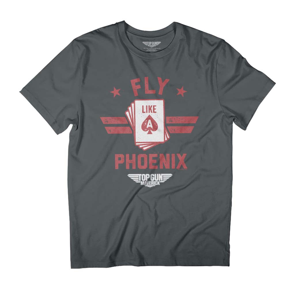 Top Gun Maverick Fly Like A Phoenix Card Deck Men's T-Shirt product image 1