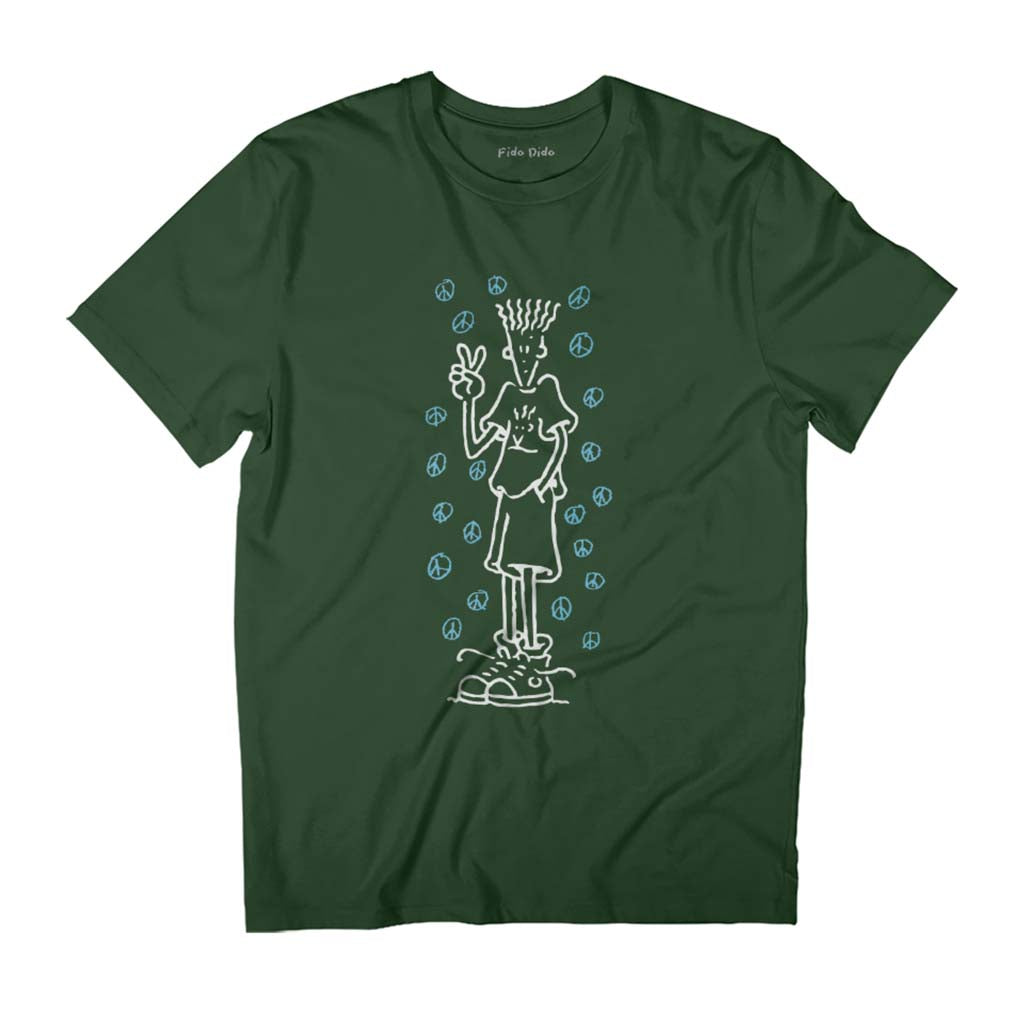 Fido Dido Multi Peace Men's T-Shirt product image 1