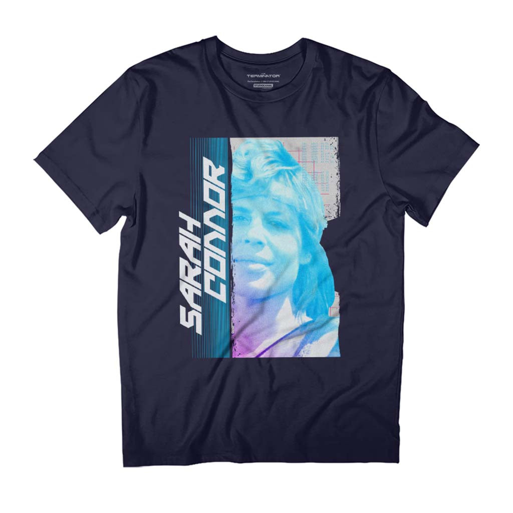 Terminator Sarah Connor Retro 80's Men's T-Shirt product image 1