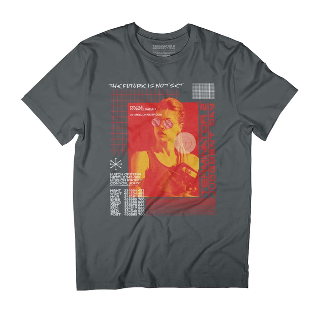 Terminator 2 Sarah Connor Armed, Dangerous Men's T-Shirt product image 1