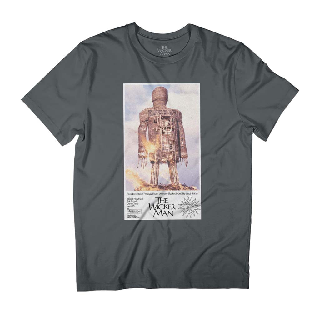 The Wicker Man On Fire Poster Men's T-Shirt