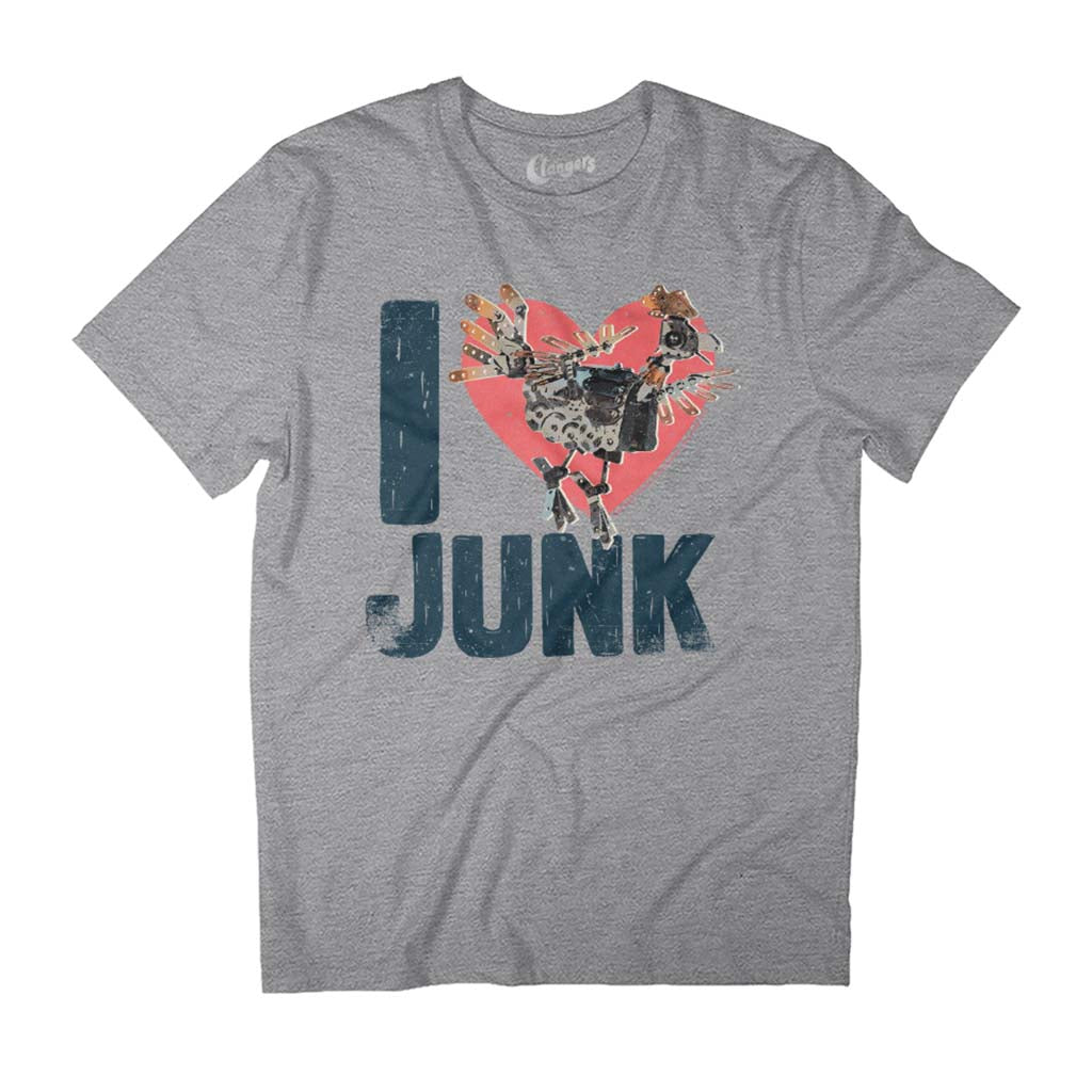 Clangers The Iron Chicken I Love Heart Junk Retro Men's product image 1