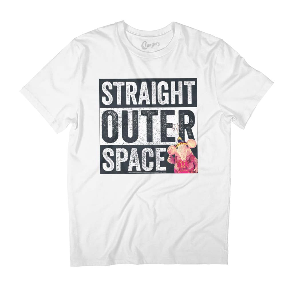 Clangers Straight Outer Space Tiny Clanger Retro Men's product image 1