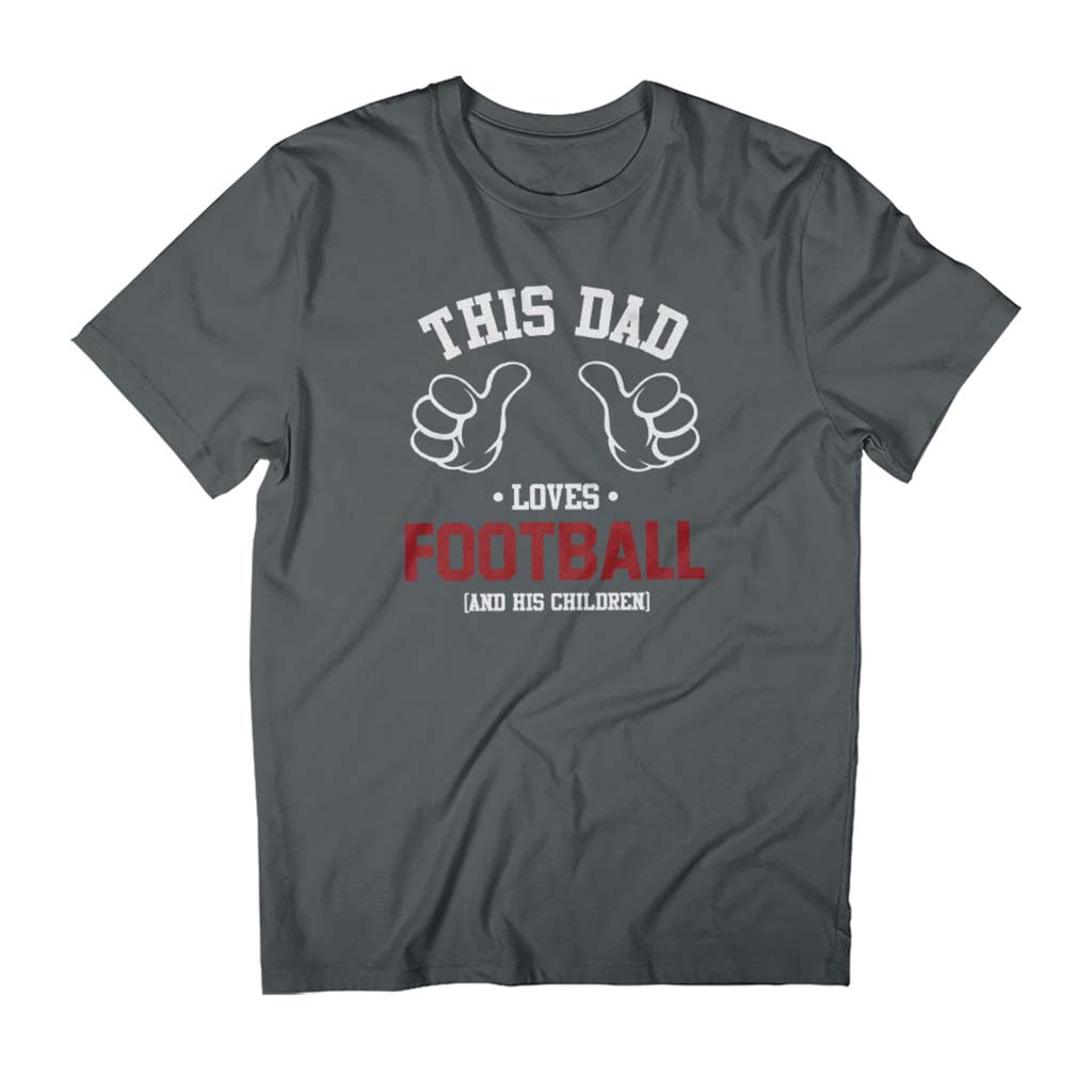 This Dad Loves Football And His Children Men's Father's Day product image 1