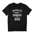 Worlds Best Drinker And Dad Men's Father's Day T-Shirt product image 1