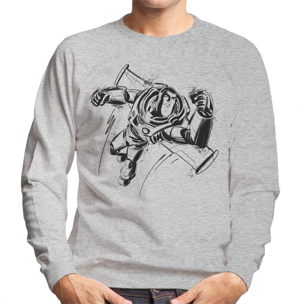 Disney Buzz Lightyear Sketch Toy Story Men's Sweatshirt product image 1