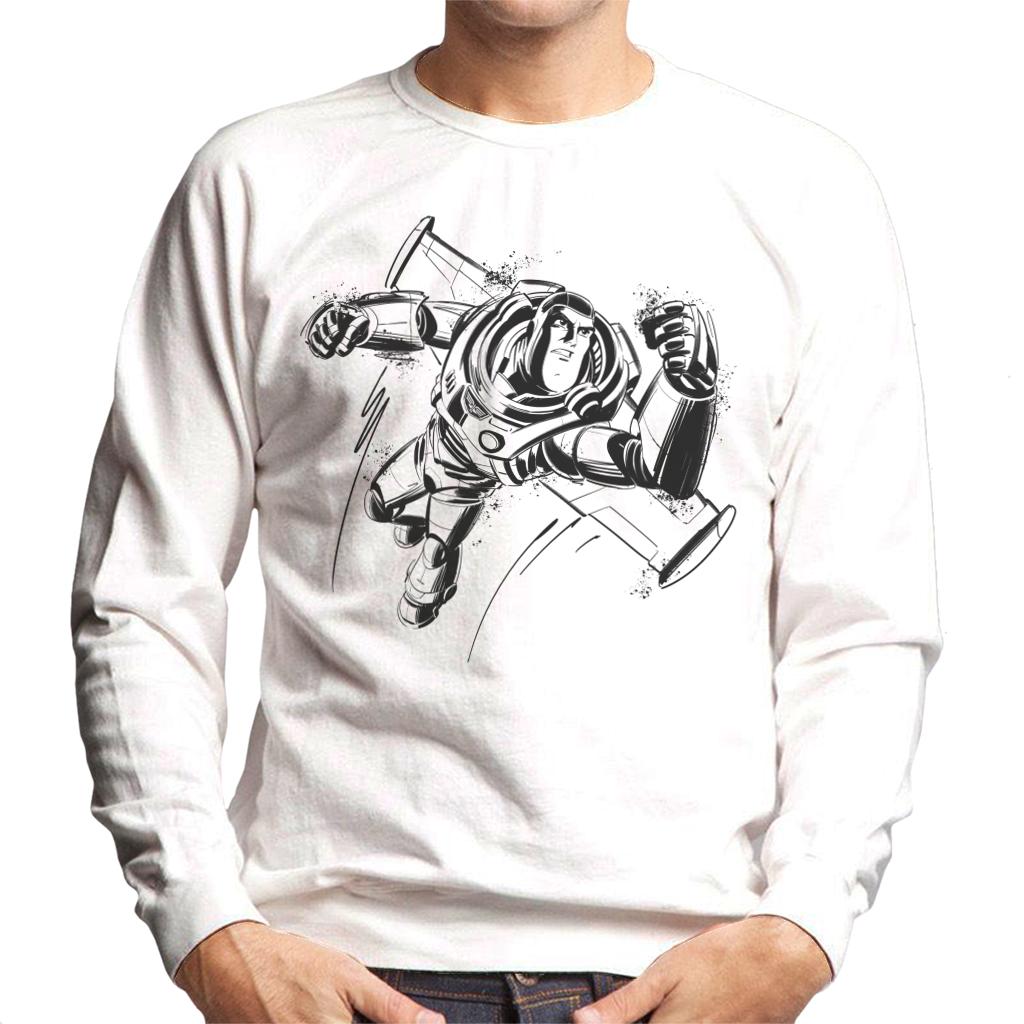 Disney Buzz Lightyear Sketch Toy Story Men's Sweatshirt product image 4