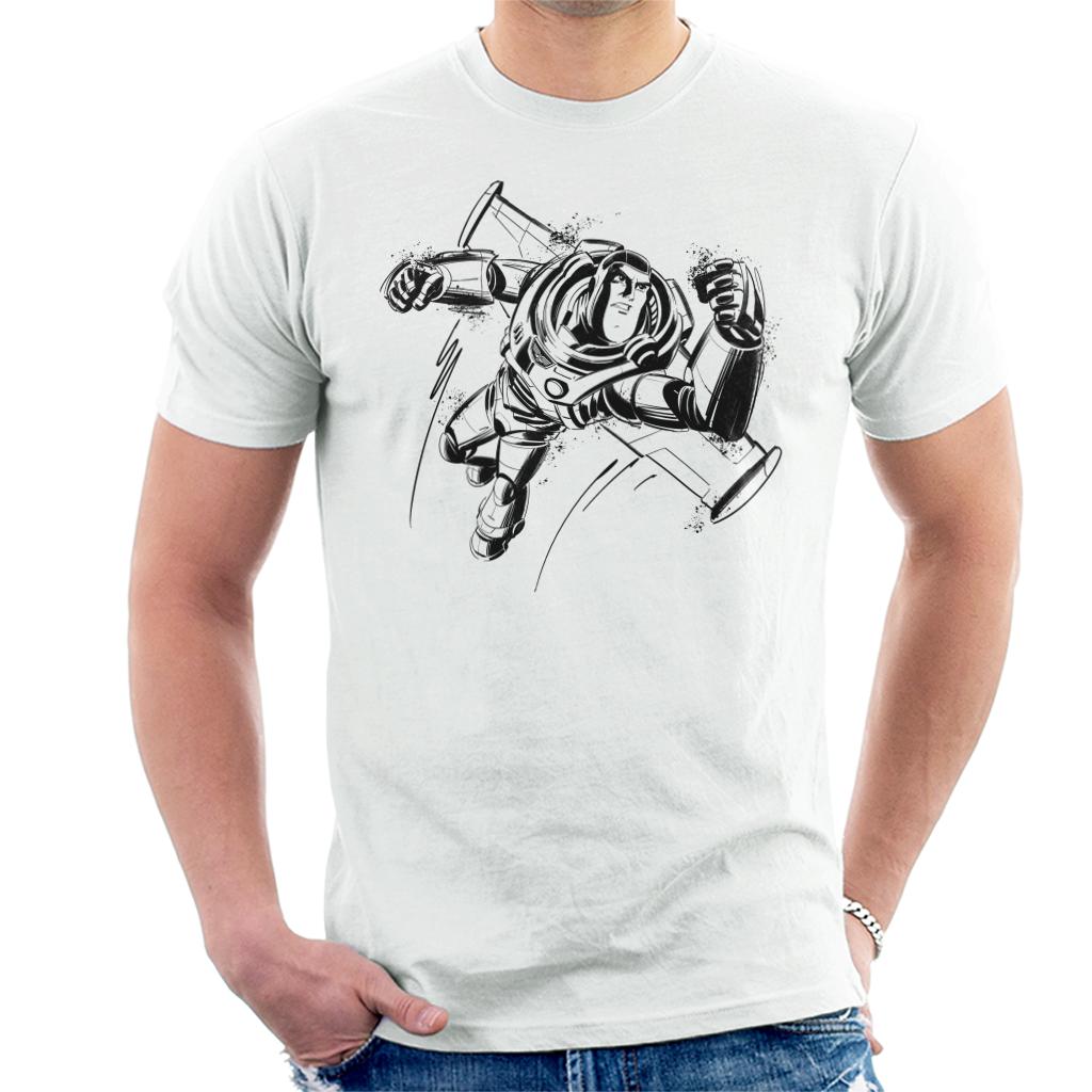 Disney Buzz Lightyear Sketch Toy Story Men's T-Shirt product image 4