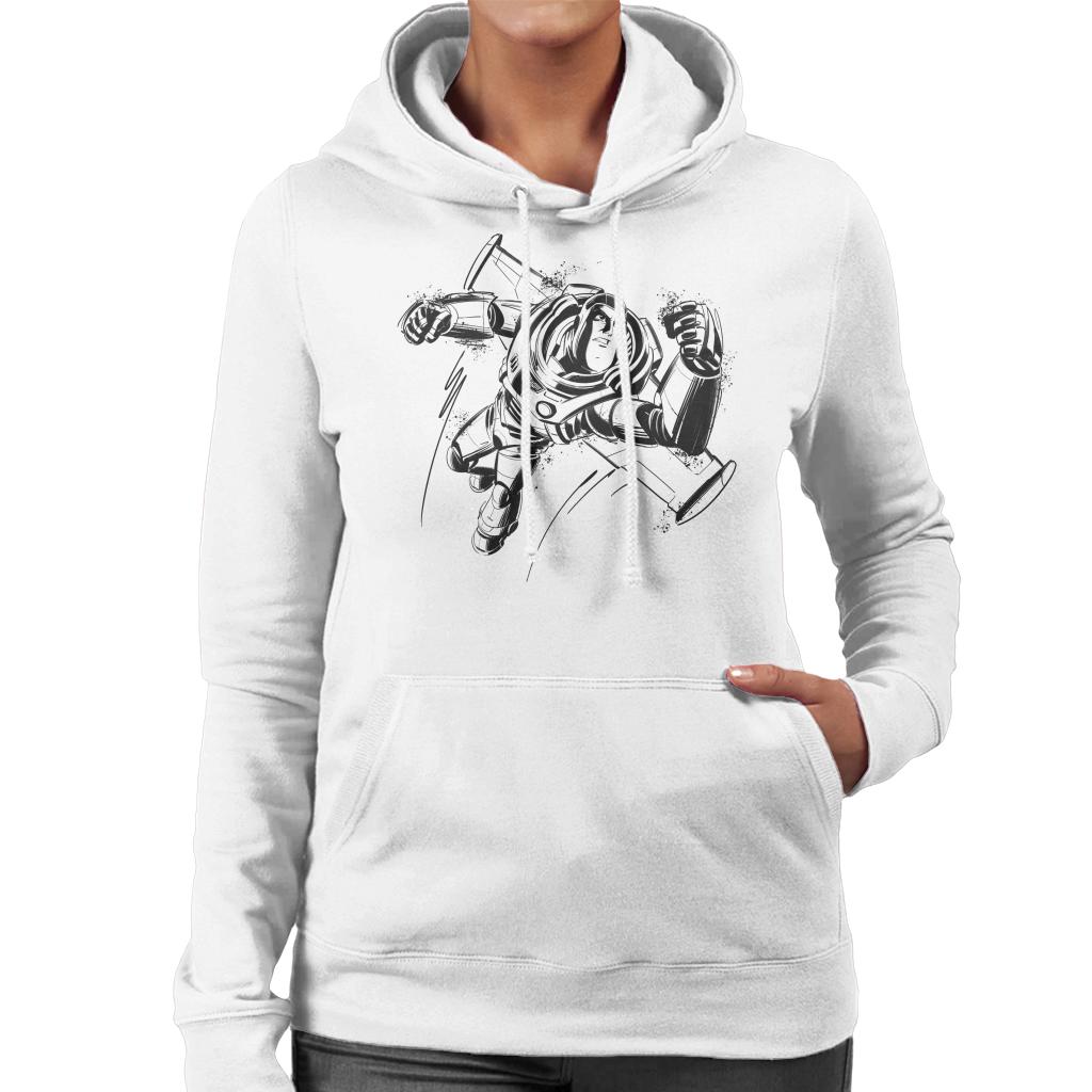 Disney Buzz Lightyear Sketch Toy Story Women's Hooded product image 4