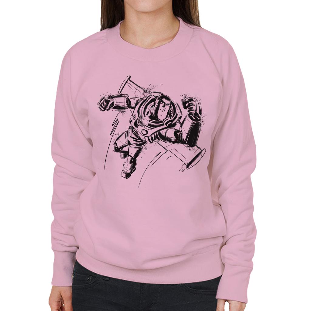 Disney Buzz Lightyear Sketch Toy Story Women's Sweatshirt product image 8