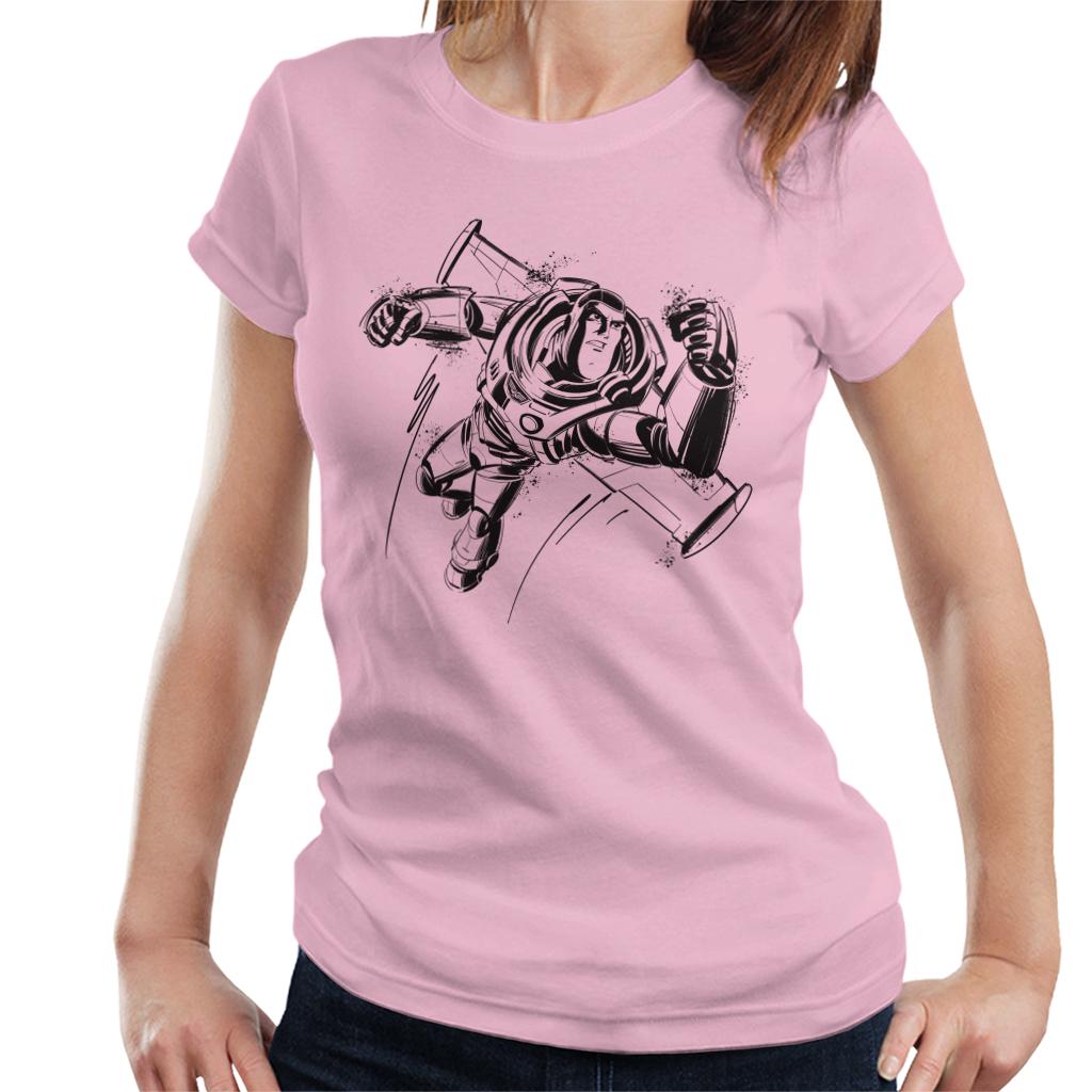 Disney Buzz Lightyear Sketch Toy Story Women's T-Shirt product image 8