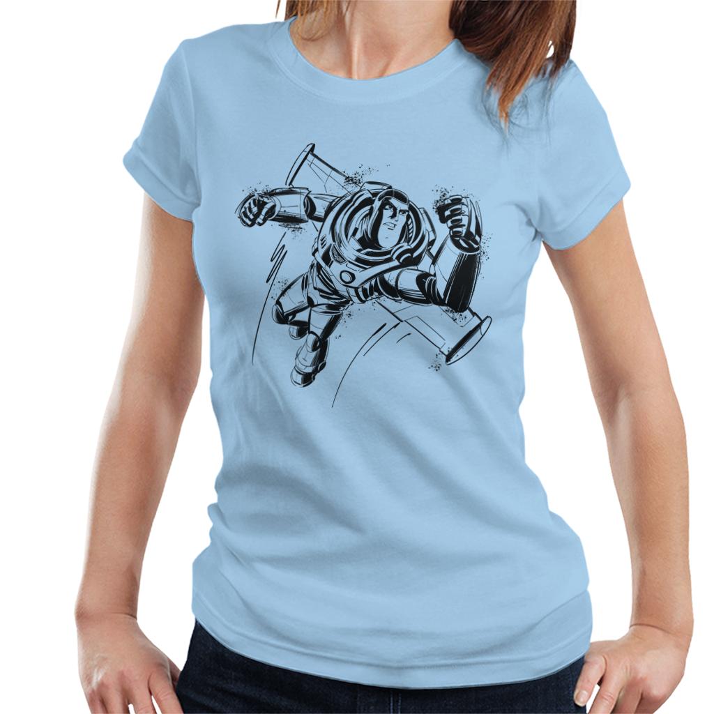 Disney Buzz Lightyear Sketch Toy Story Women's T-Shirt product image 6