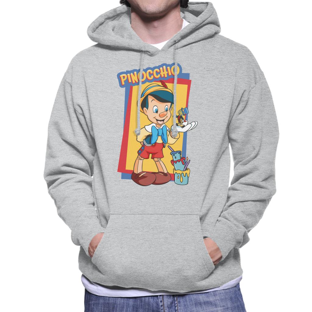 Disney Pinocchio Jiminy Cricket In Palm Paint Men's Hooded product image 1