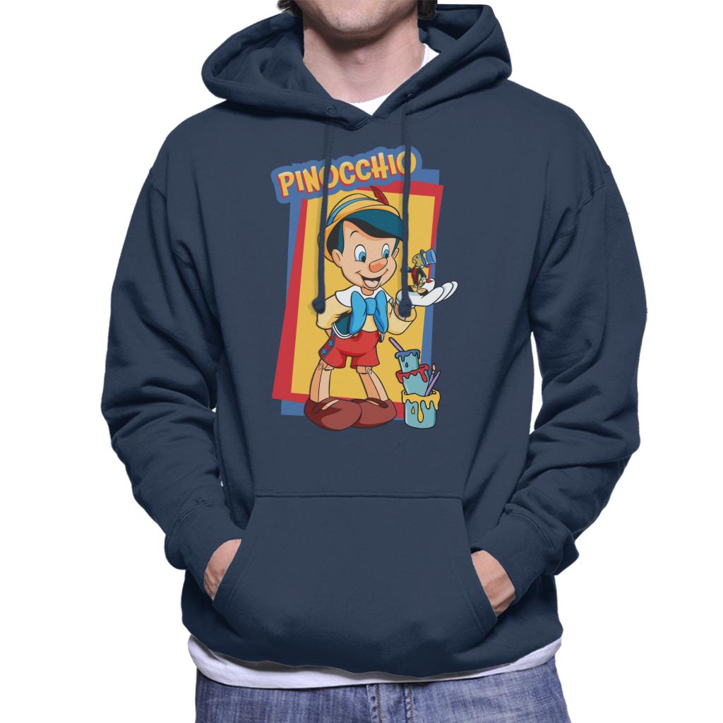 Disney Pinocchio Jiminy Cricket In Palm Paint Men's Hooded product image 6
