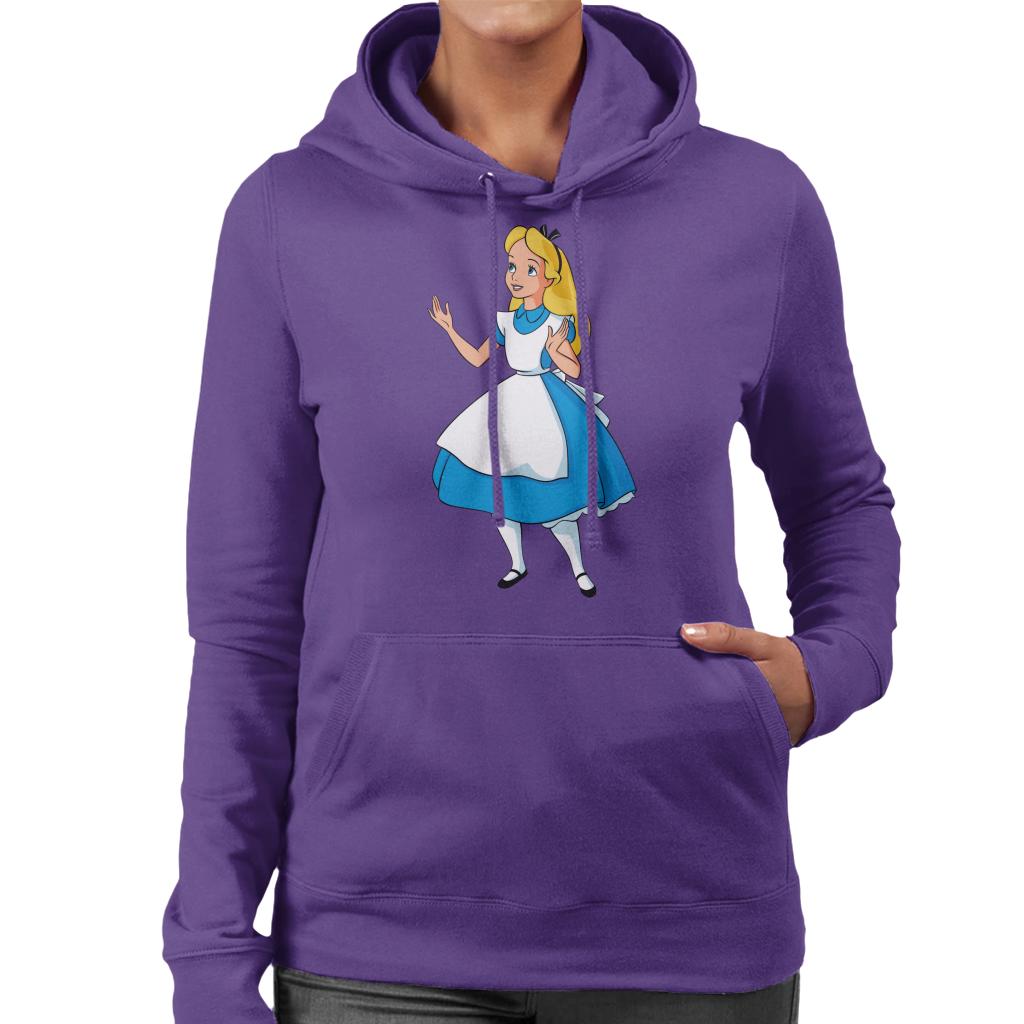 Disney Alice In Wonderland Classic Women's Hooded Sweatshirt product image 6