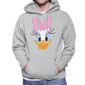 Disney Daisy Duck Happy Face Men's Hooded Sweatshirt product image 1
