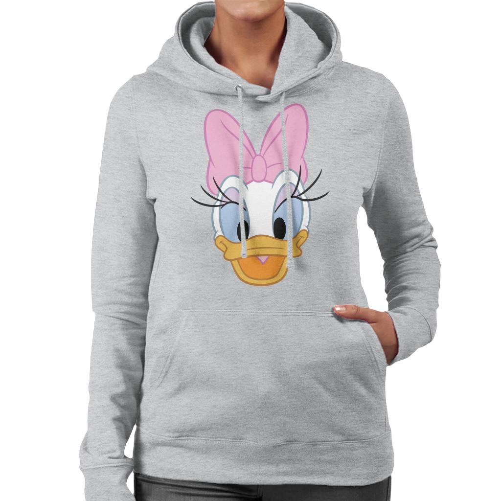 Disney Daisy Duck Happy Face Women's Hooded Sweatshirt product image 1