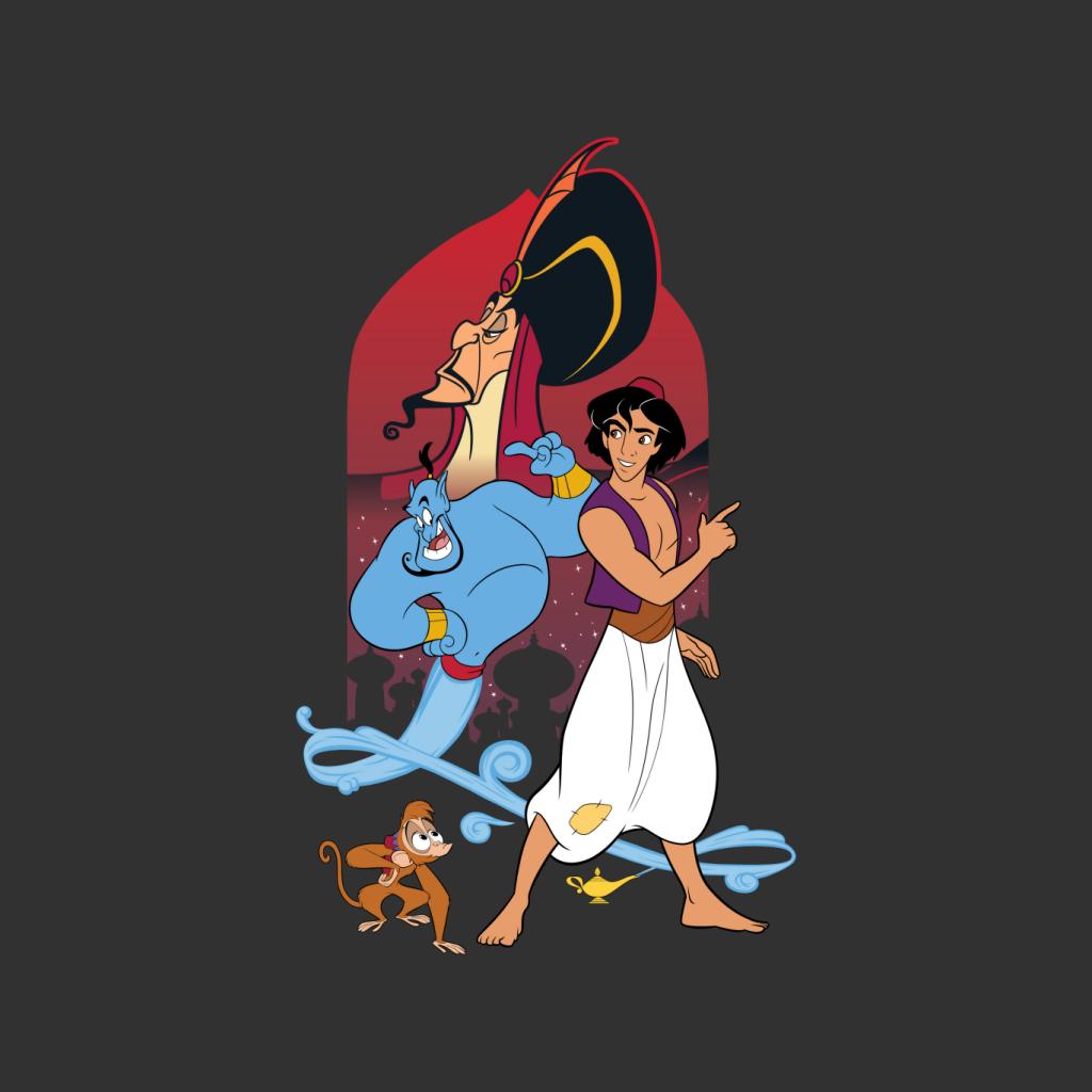 Disney Aladdin Character Montage Men's Sweatshirt product image 2