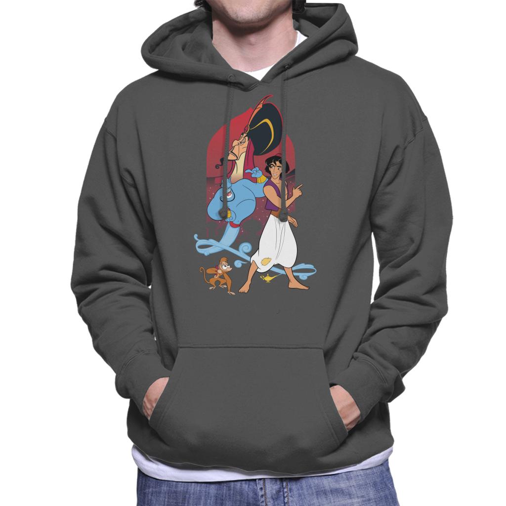Disney Aladdin Character Montage Men's Hooded Sweatshirt product image 1