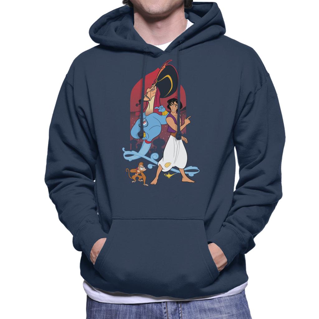 Disney Aladdin Character Montage Men's Hooded Sweatshirt product image 6