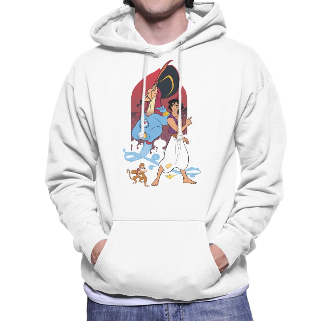 Disney Aladdin Character Montage Men's Hooded Sweatshirt product image 4