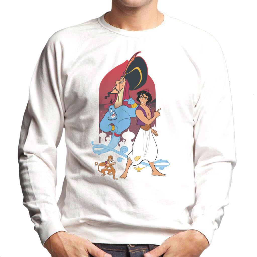 Disney Aladdin Character Montage Men's Sweatshirt product image 4