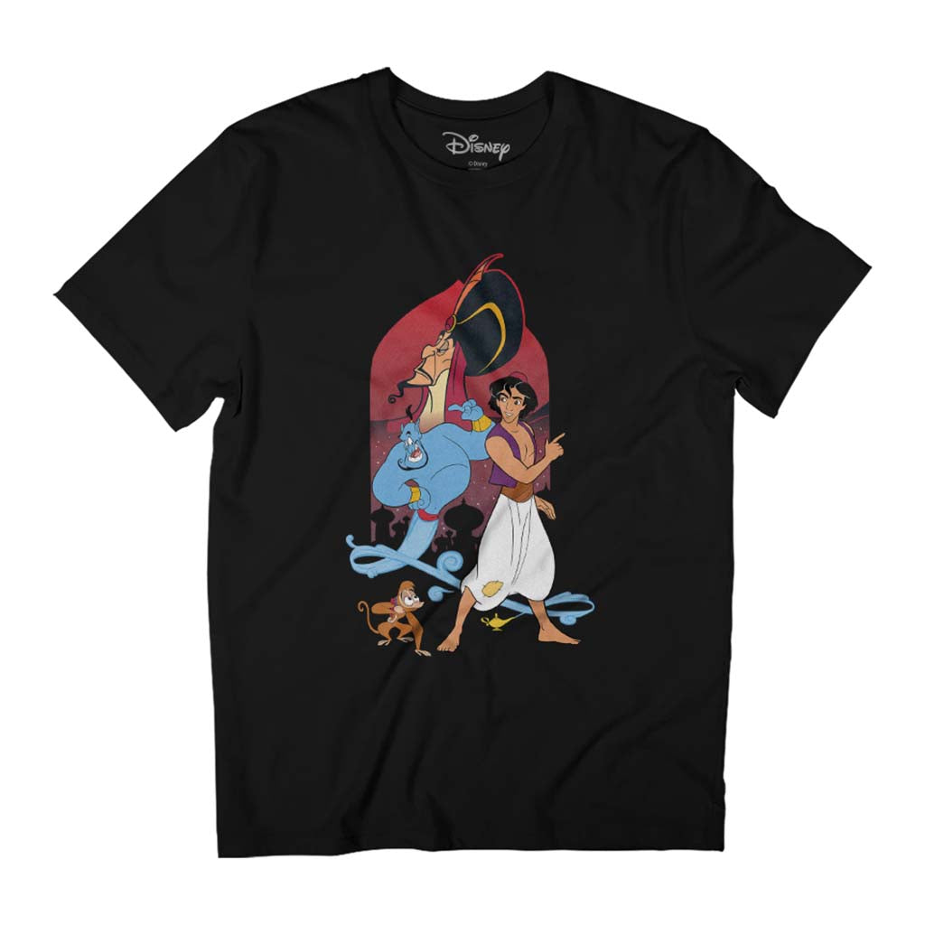 Disney Aladdin Character Montage Men's T-Shirt product image 1
