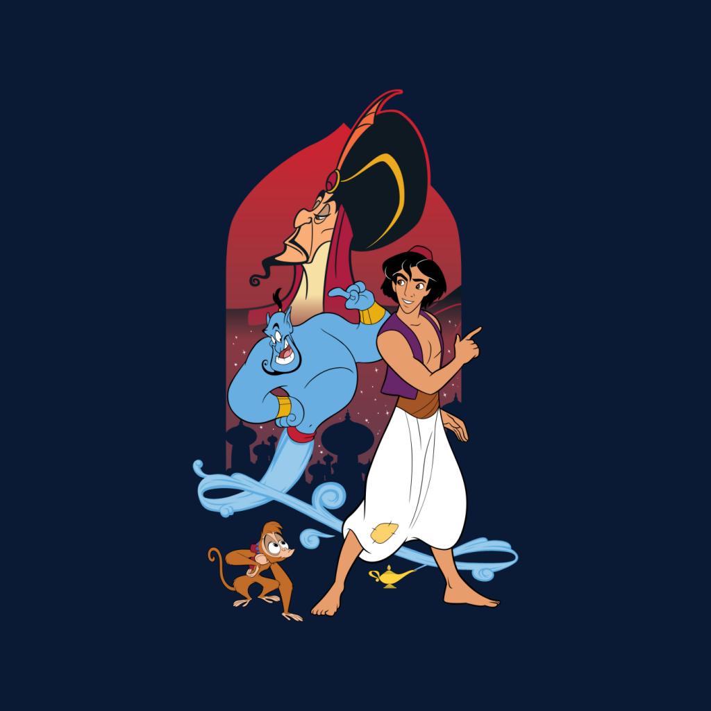 Disney Aladdin Character Montage Men's Sweatshirt product image 7