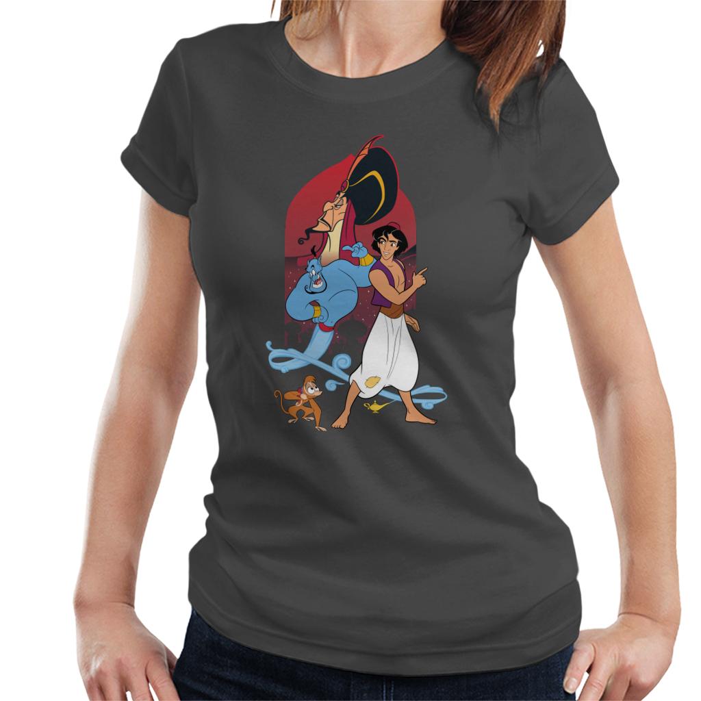 Disney Aladdin Character Montage Women's T-Shirt product image 1
