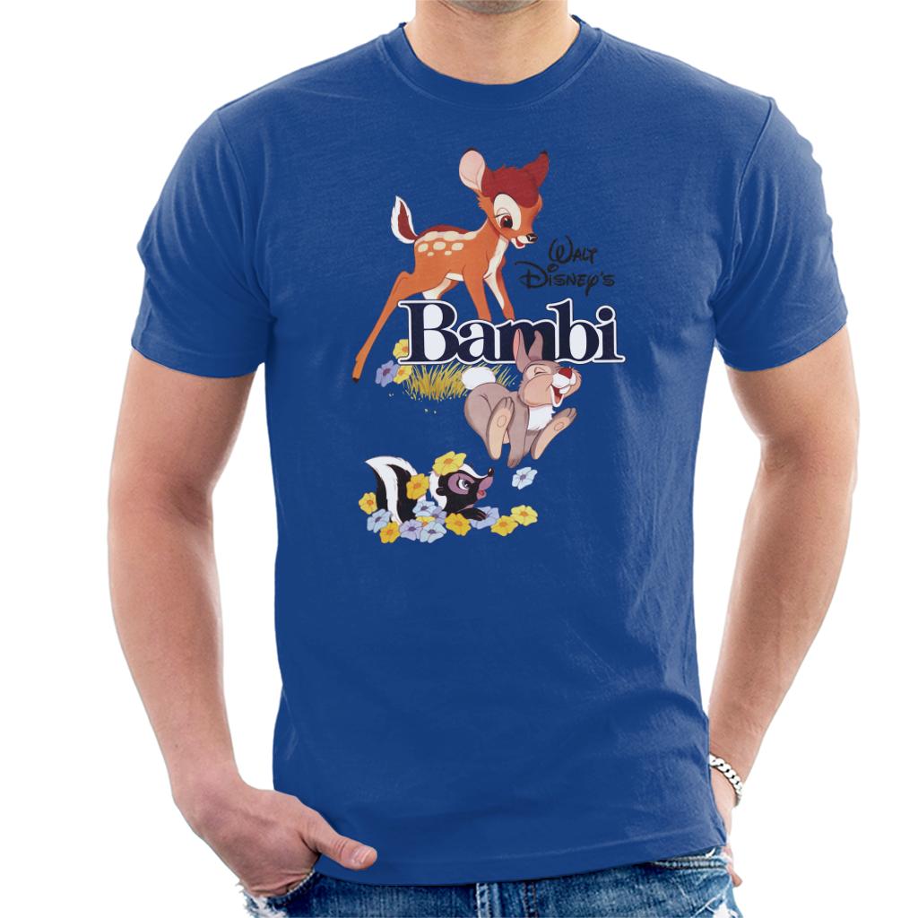 Disney Bambi Character Montage Men's T-Shirt product image 4