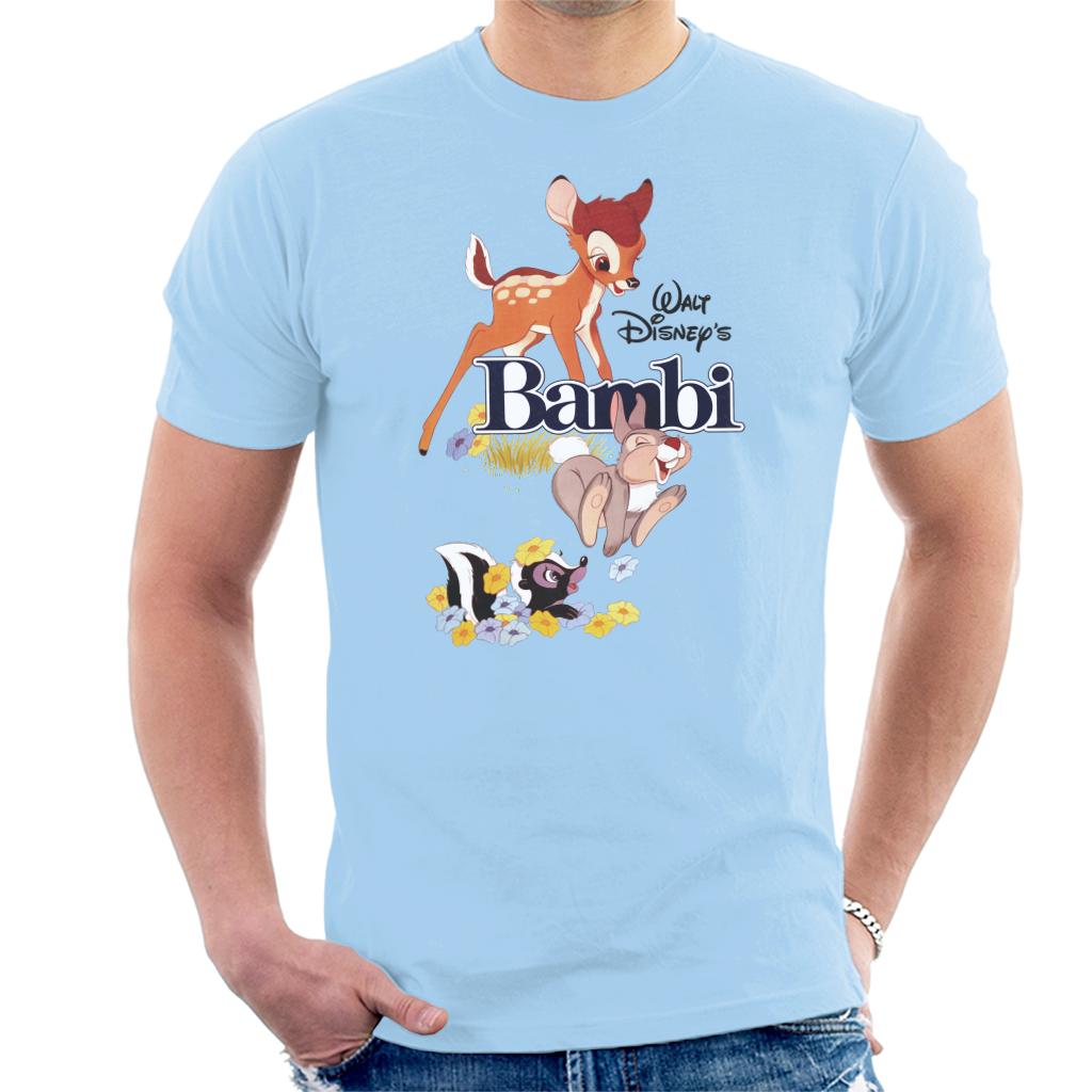 Disney Bambi Character Montage Men's T-Shirt product image 6