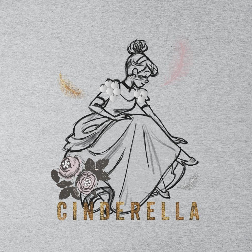 Disney Cinderella Roses And Feathers Sketch Women's product image 2
