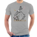 Disney Cinderella Roses And Feathers Sketch Men's T-Shirt product image 1