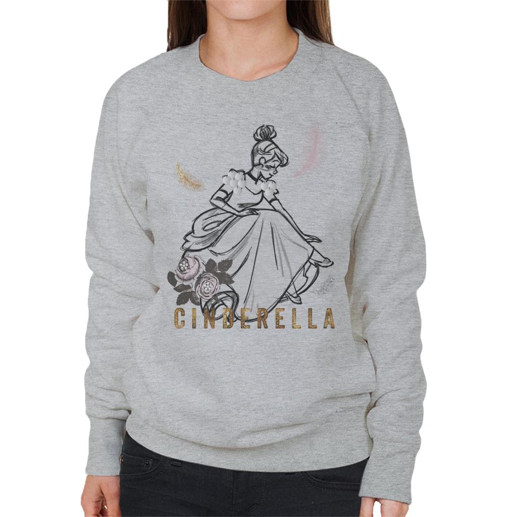 Disney Cinderella Roses And Feathers Sketch Women's product image 1