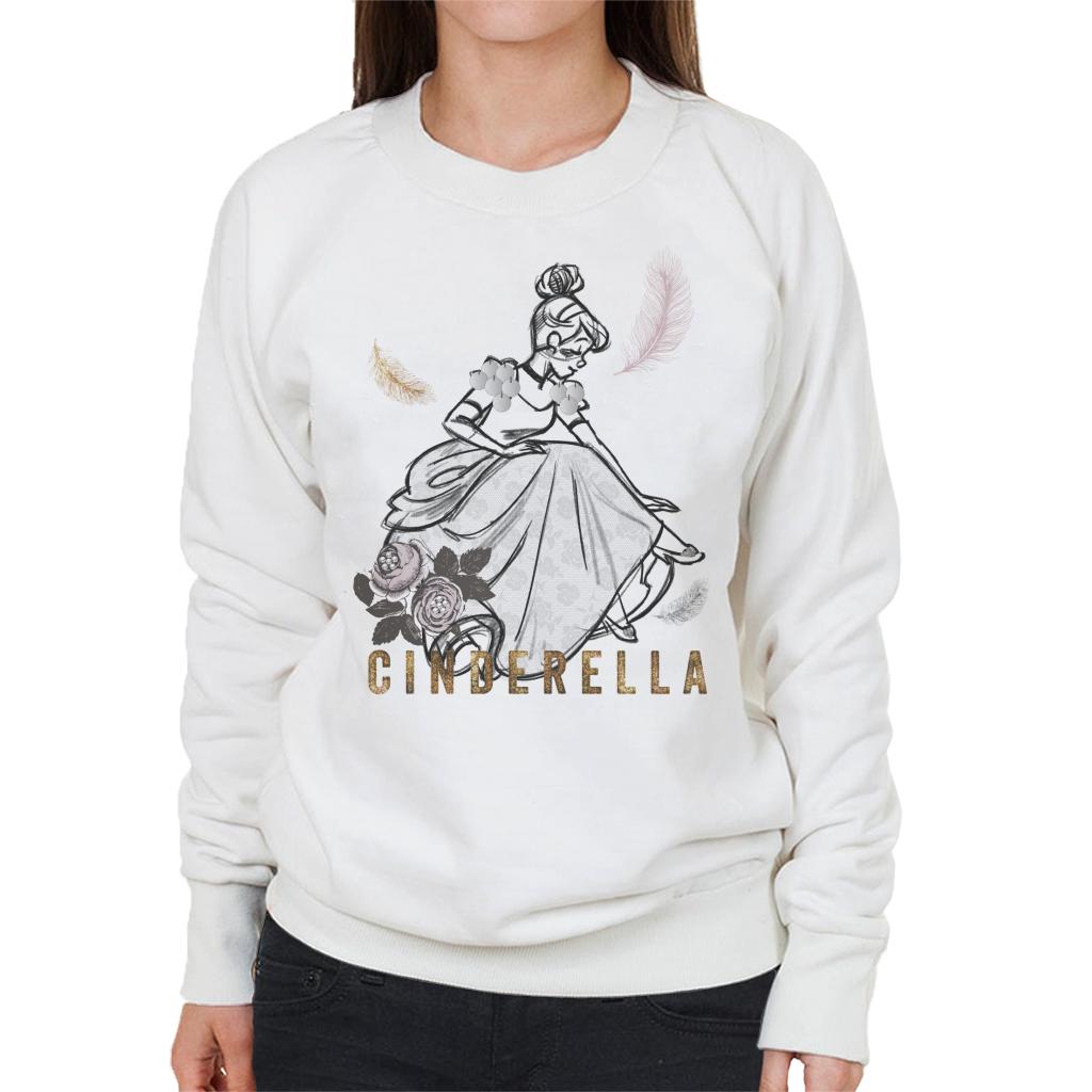 Disney Cinderella Roses And Feathers Sketch Women's product image 4