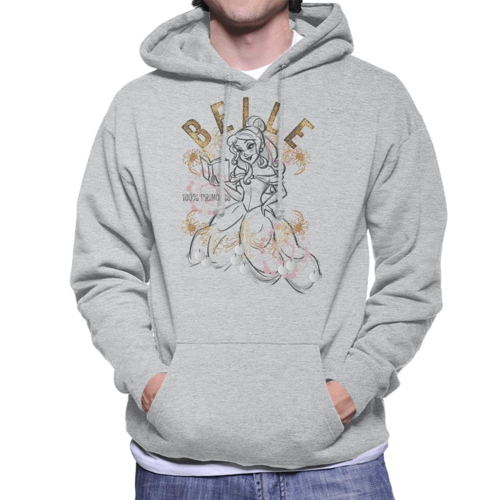Disney Belle Floral Sketch Beauty And The Beast Men's product image 1