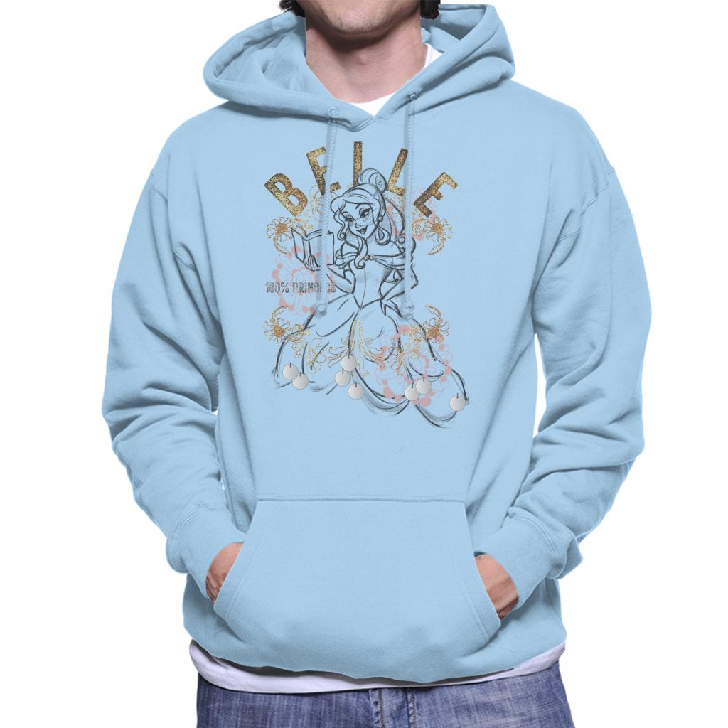 Disney Belle Floral Sketch Beauty And The Beast Men's product image 6