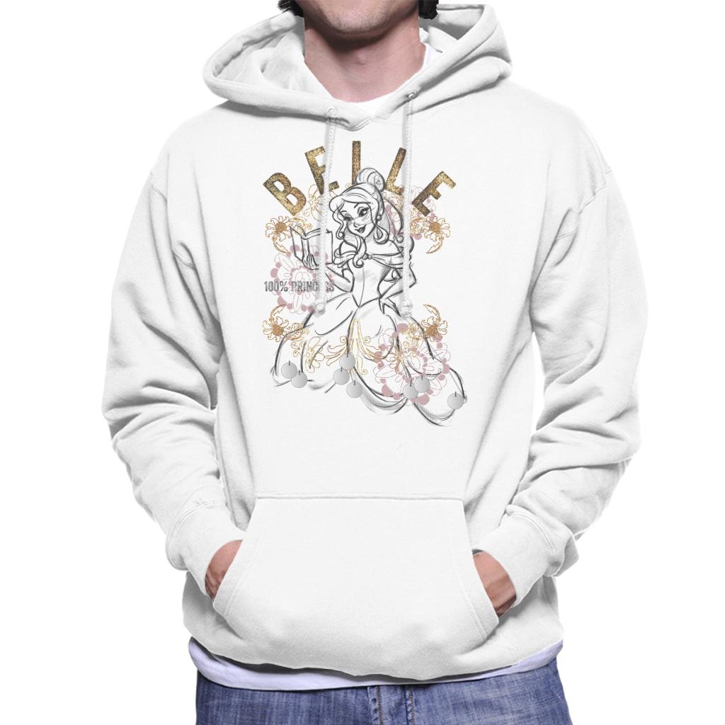 Disney Belle Floral Sketch Beauty And The Beast Men's product image 4
