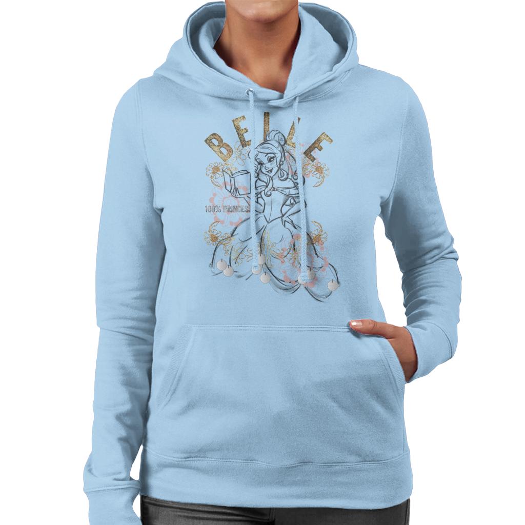 Disney Belle Floral Sketch Beauty And The Beast Women's product image 6