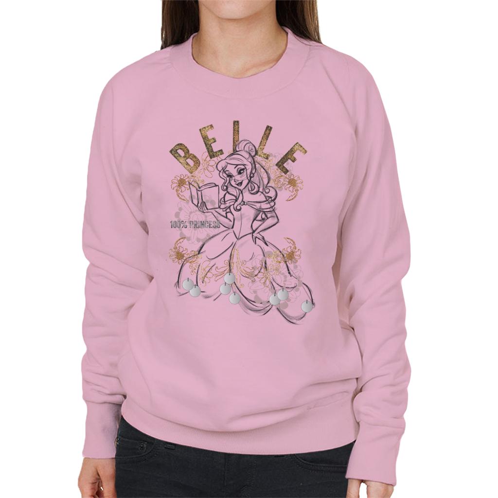 Disney Belle Floral Sketch Beauty And The Beast Women's product image 8