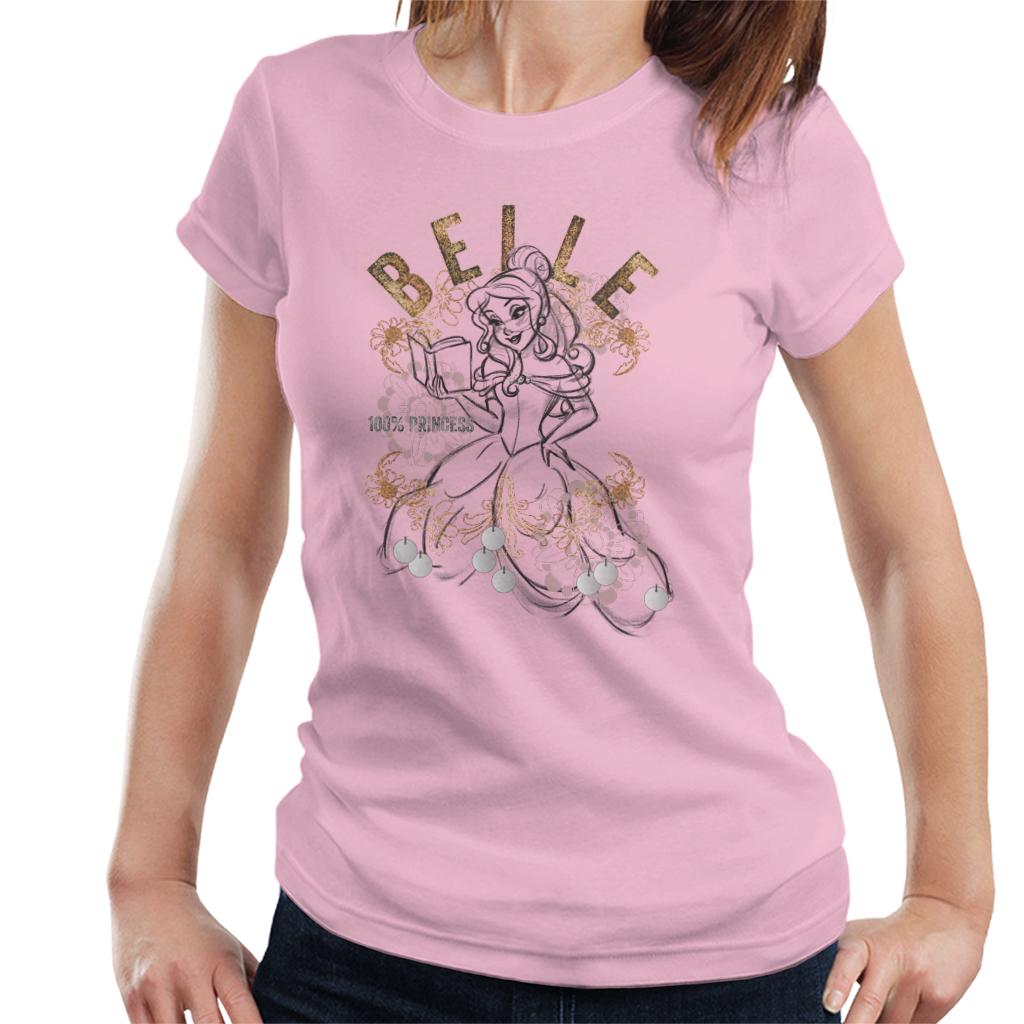 Disney Belle Floral Sketch Beauty And The Beast Women's product image 8