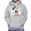 Disney Mickey Mouse Paper Rip Collage Art Men's Hooded product image 1