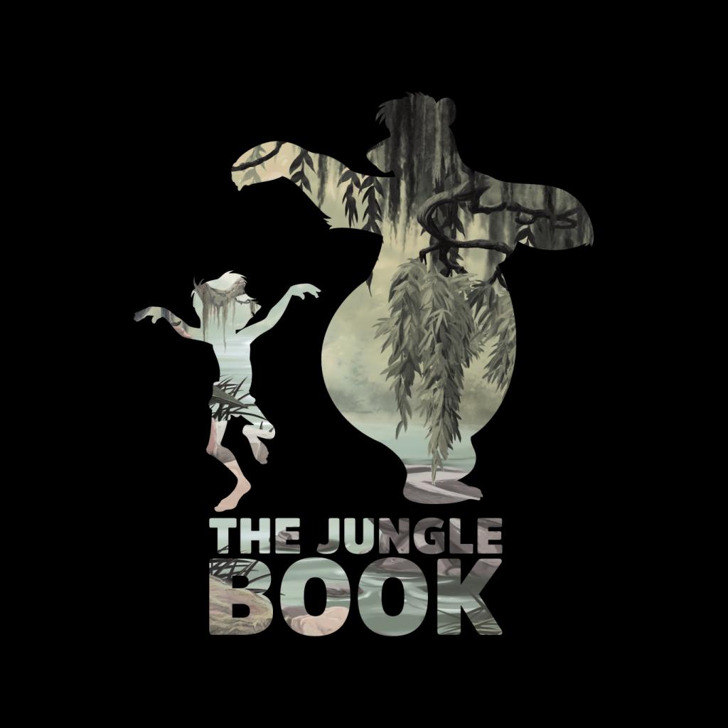 Disney The Jungle Book Mowgli And Baloo Silhouettes Women's product image 2