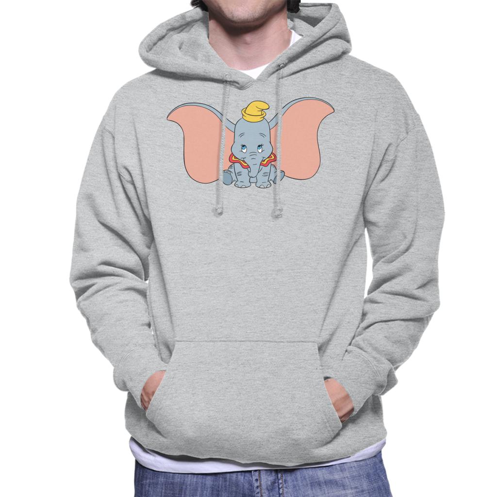 Disney Dumbo The Flying Elephant Shy Men's Hooded Sweatshirt product image 1