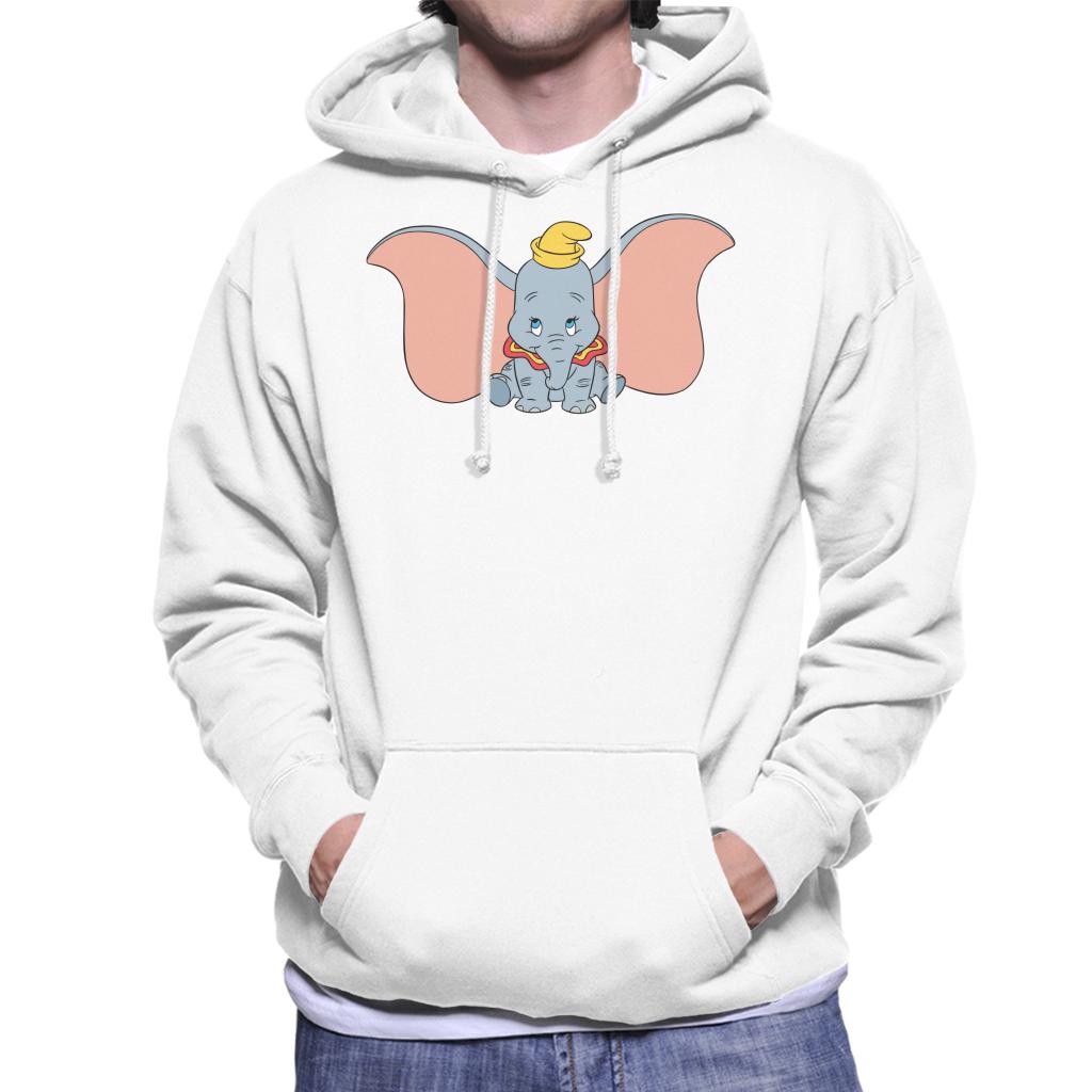 Disney Dumbo The Flying Elephant Shy Men's Hooded Sweatshirt product image 4